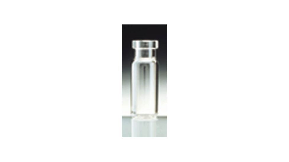 National Scientific Wide Opening Crimp-Top Vials VW60851T-1232 Unassembled Vial Kits Clear Vials