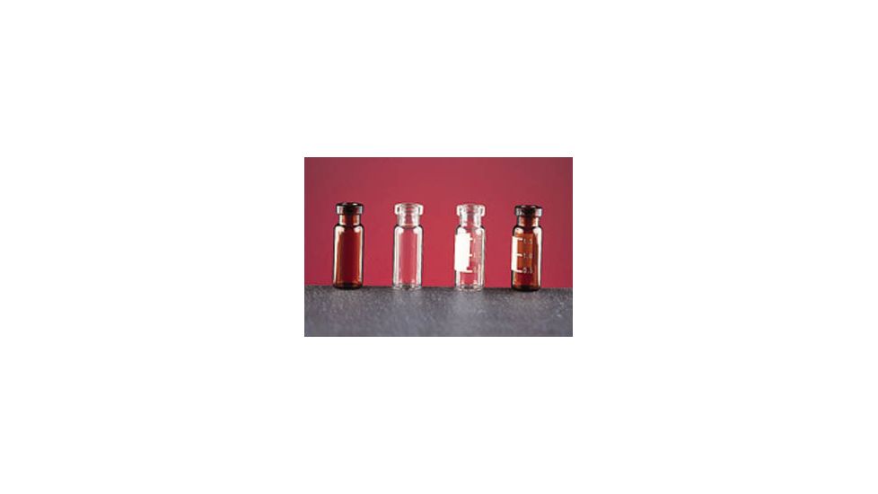 National Scientific Wide Opening Crimp-Top Vials, National Scientific C4011-88 Unassembled Vial And Crimp Seal Convenience Kits Clear Target Vials