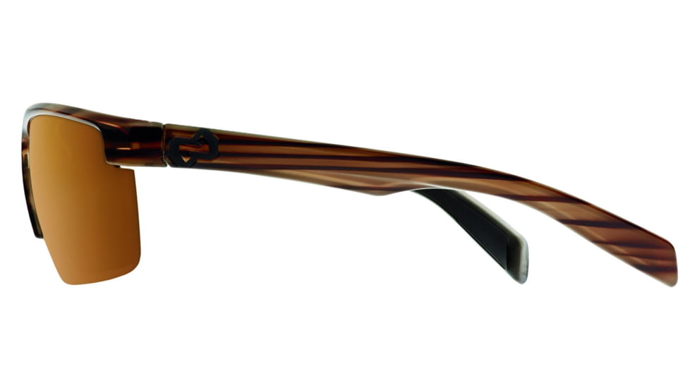 Native Eyewear Linville Sunglasses,Wood Frame,Brown Lens,Polarized,170 361 524