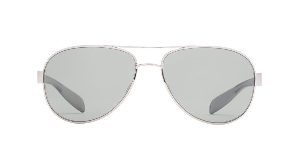 Native Eyewear Patroller Sunglasses,Chrome/Iron Frame,Gray Lens,Polarized,175 377 523