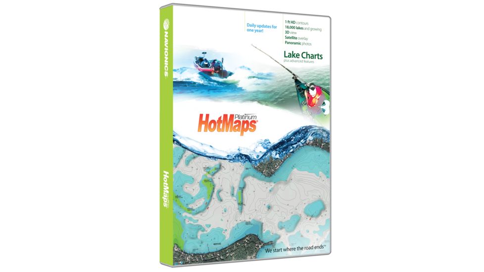 Navionics HotMaps Platinum SD North, New Condition, MSD/HMPT-N6