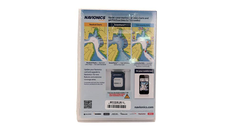 Navionics US Charts, SD card, Exis Cust, New Condition, MSD/NAVU-NI