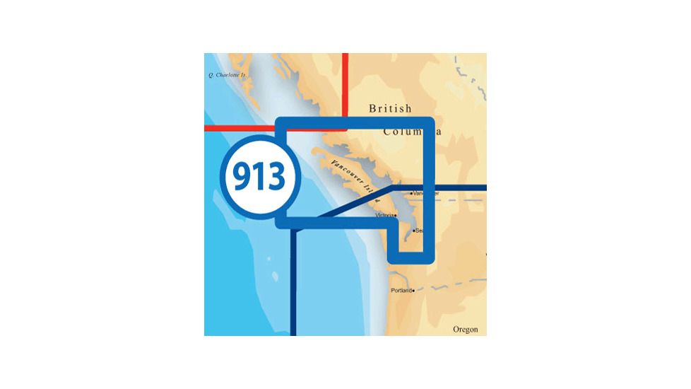 Navionics Platinum+ CF 913 Vancouver Island, New Condition NAV-CF/913P+