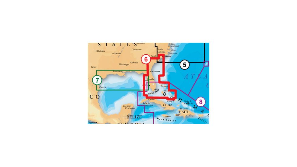 Navionics Platinum+ SD 906 SE-US+Bahamas, New Condition NAV-MSD/906P+