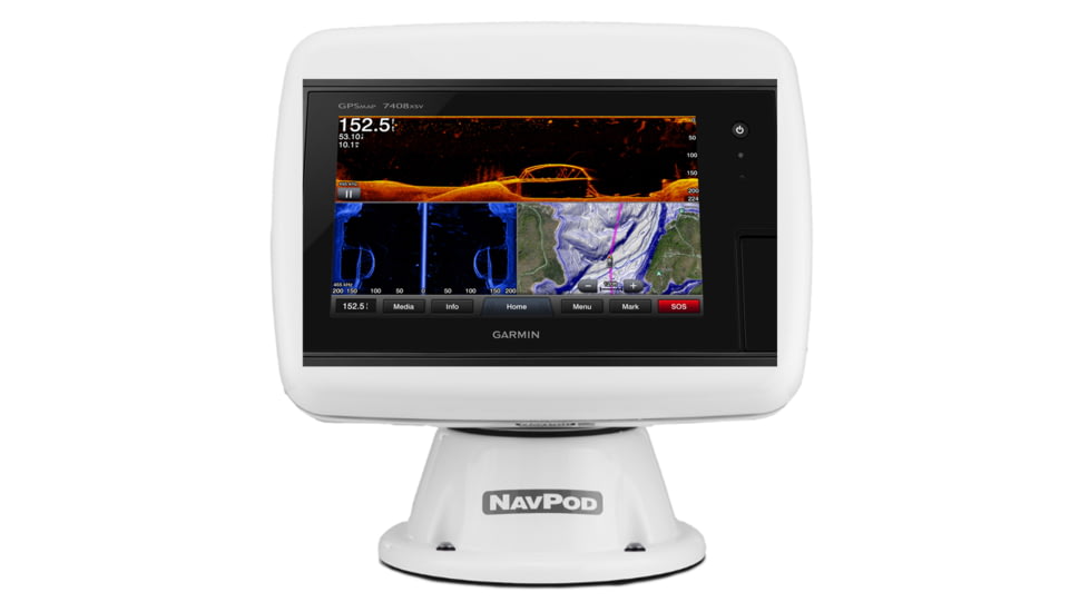 NavPod PowerPod Pre-Cut f/Garmin 7408 / 7408xsv / 7608 / 7608xsv PP4800-20 59221