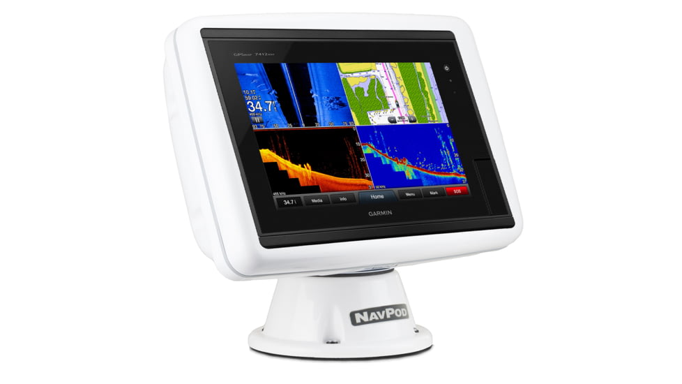 NavPod PowerPod Pre-Cut f/Garmin 7412, 7412xsv, 7612 &amp; 7612xsv PP5200-12 57656