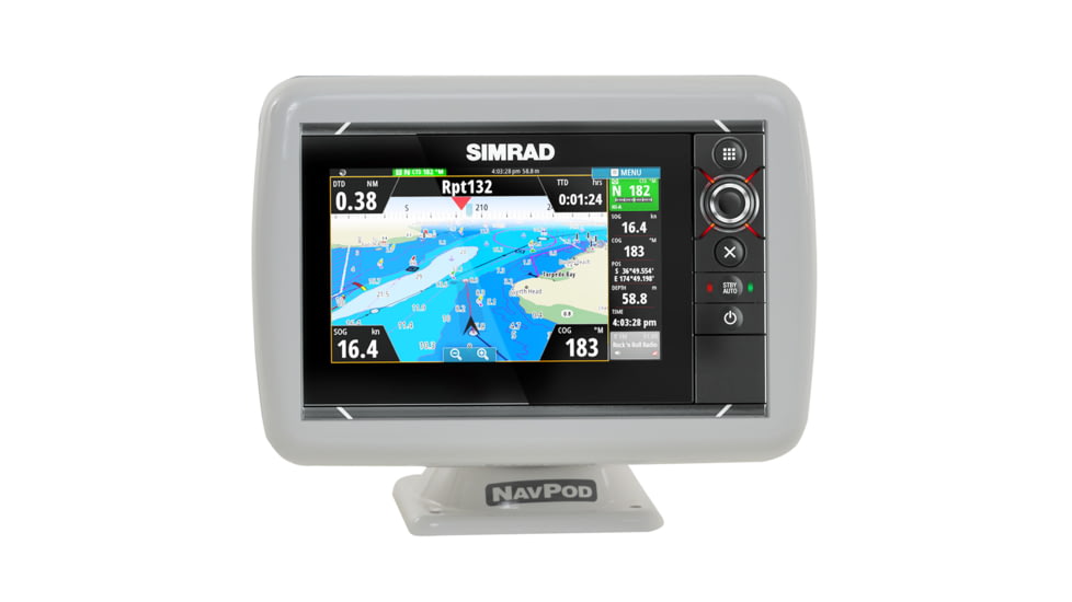 NavPod PowerPod Pre-Cut f/Simrad NSS7 evo2 or B&amp;G Zeus&amp; 178; 7 PP4406 54009