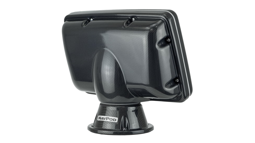 NavPod PP4800-12 PowerPod Pre-Cut f/Garmin GPSMAP 820, 820xs, 840 &amp; 840xs - Carbon Black 63940