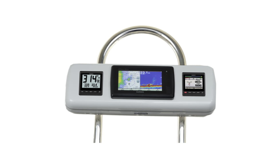 NavPod SystemPod Pre-Cut f/Garmin 720/721 / 740/740s / 741/721xs / 70s/70dv &amp; 2 Instruments f/12" Wide Guard GP2603 53999