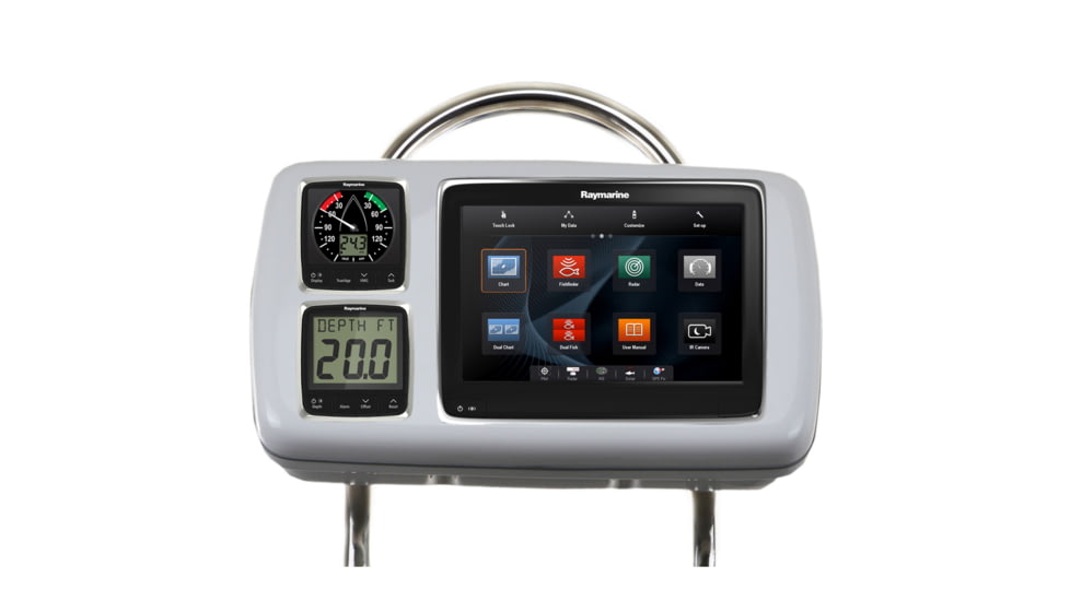 NavPod SystemPod Pre-Cut f/Raymarine a95/a97/a98 &amp; 2 Instruments f/12" Wide Guard GP2080-14 53957