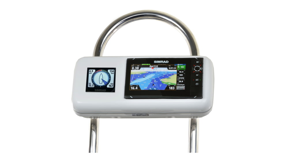 NavPod SystemPod Pre-Cut f/Simrad NSS7 evo2 or B&amp;G Zeus&amp; 178; 7 &amp; 1 Instrument f/12" Wide Guard GP2516 53990