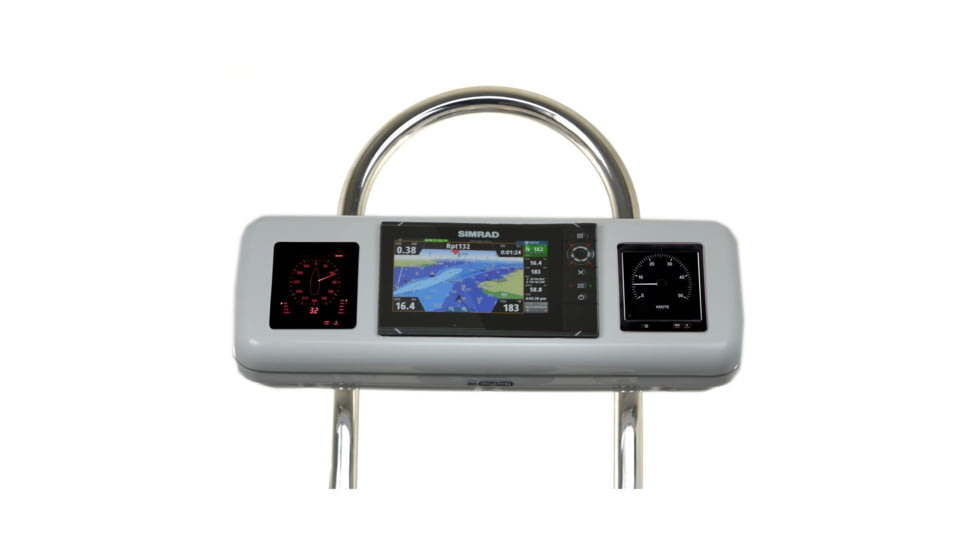 NavPod SystemPod Pre-Cut f/Simrad NSS7 evo2 or B&amp;G Zeus&amp; 178; 7 &amp; 2 Instruments f/12" Wide Guard GP2606 54002