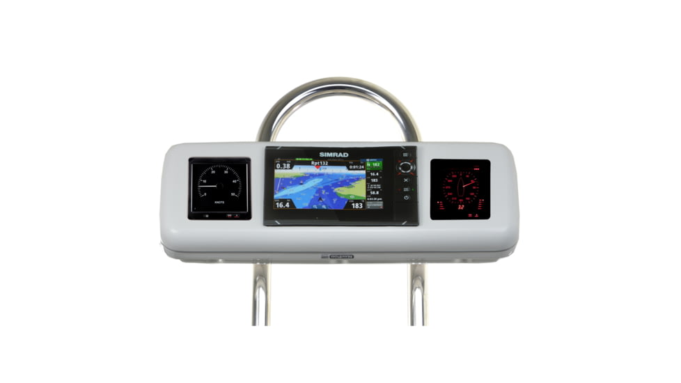 NavPod SystemPod Pre-Cut f/Simrad NSS7 evo2 or B&amp;G Zeus&amp; 178; 7 &amp; 2 Instruments f/9.5" Wide Guard GP1606 53902