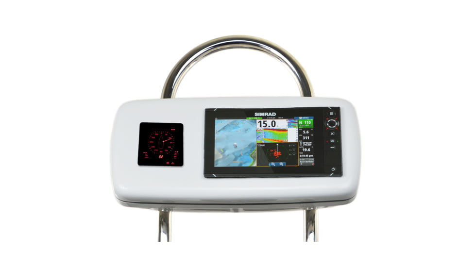 NavPod SystemPod Pre-Cut f/Simrad NSS9 evo2 or B&amp;G Zeus&amp; 178; 9 &amp; 1 Instrument f/12" Wide Guard GP2040-13 53915