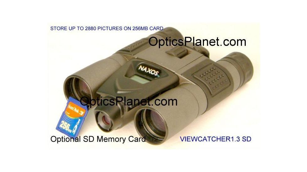 Naxos 8x30 Binoculars with SD-slot / 1.3 Mega Pixel ViewCatcher Digital Camera