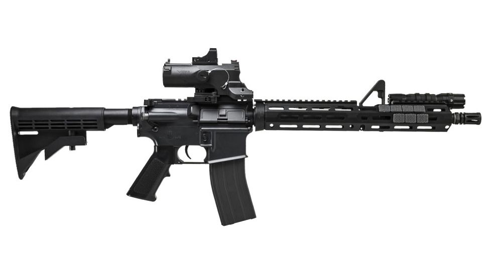 NcSTAR 1x25 Tactical Red Dot Sight w/ On/Off Switch, Ruby Lens, Matte Black DDAB