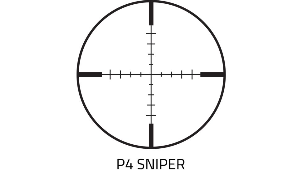 NcSTAR 3-9x42mm Mark III Tactical Series Rifle Scope, P4 Sniper Reticle, Black STP3942GV2