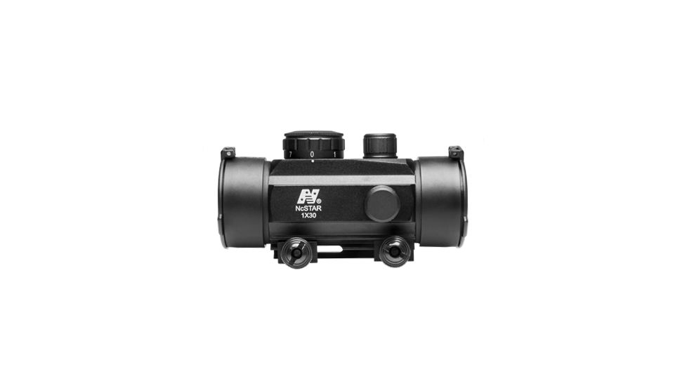 NcSTAR AR Combo/Carry Handle Adapter/Red Reflex Sight w/ Integrated Weaver Mount, Black KARHDBB130-A
