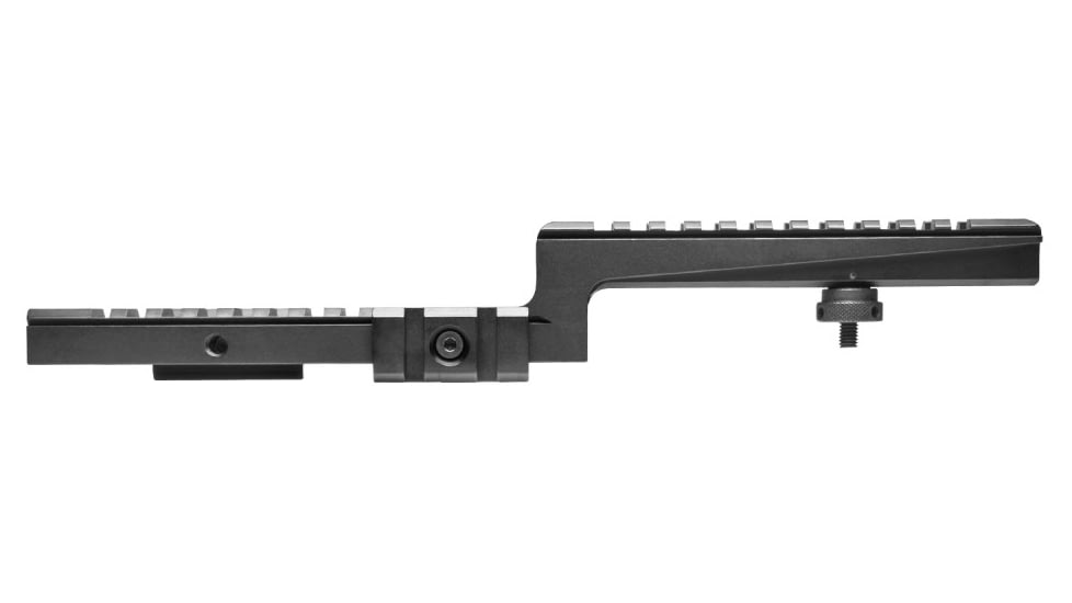 NcSTAR AR15 Carry Handle Mount - Z Type w/ Side Weaver Mounts, Black, MARL