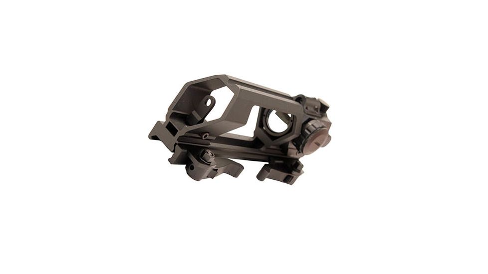 NcSTAR Gen II Carry Handle/Micro Dot Combo w/ Green Dot/Red Laser Sight, Black, VMDCHVDGRLB-A