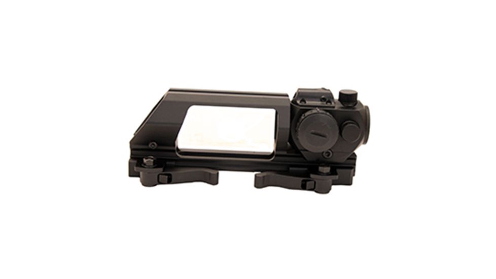 NcSTAR Gen II Carry Handle/Micro Dot Combo w/ Green Dot/Red Laser Sight, Black, VMDCHVDGRLB-A