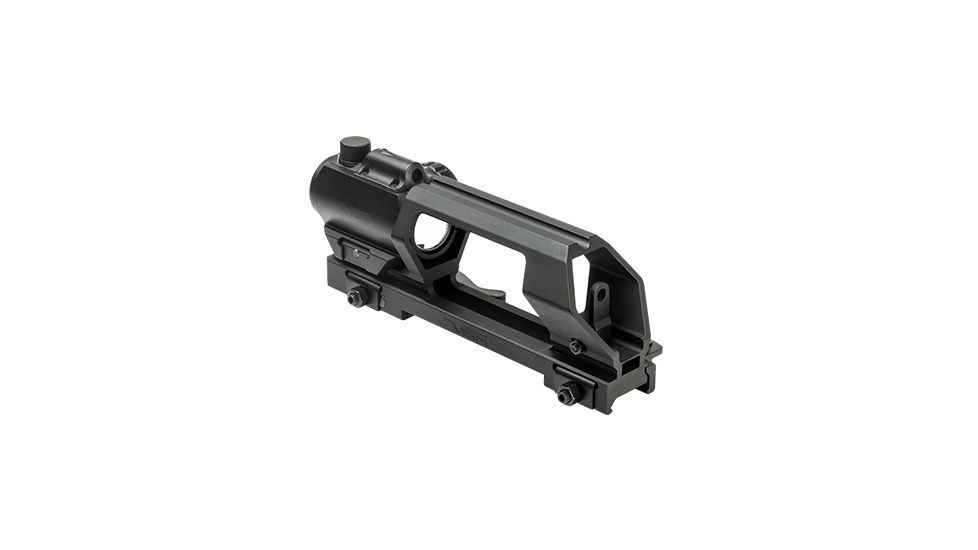 NcSTAR Gen II Carry Handle/Micro Dot Combo w/ Green Dot/Red Laser Sight, Black VMDCHVDGRLB-A