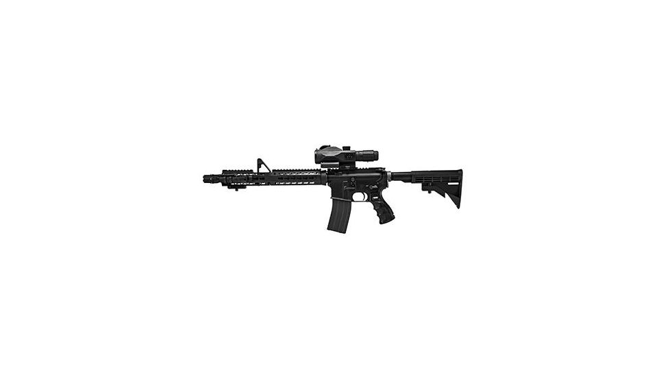 NcSTAR GEN3 SRT 3-9x Rubber Armored P4 Sniper Rifle Scope w/ Green Laser, Black, VSRTP3940GV3