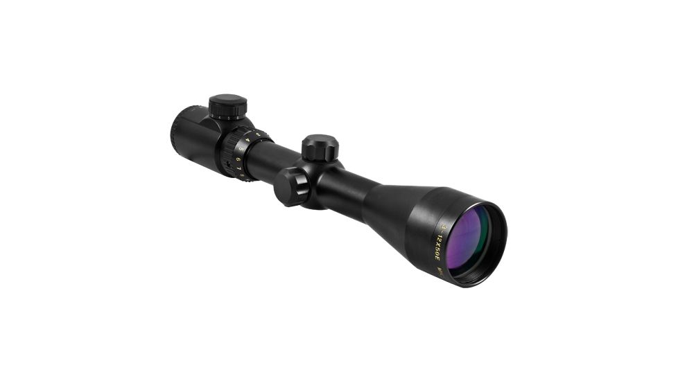 NcStar Honor Euro 30mm 3-12X50mm Black Rifle Scope P4 Sniper Reticle SHONBP31250G