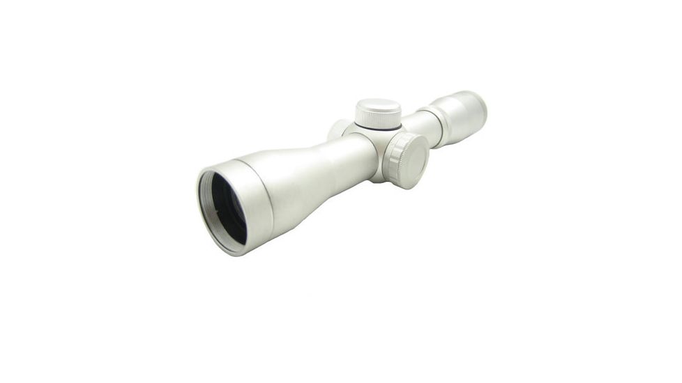 NcSTAR Illuminated Pistol &amp; Long Eye Relief Scope - 2.5x30E Silver Pistol Scope / Blue / Ring SEPS2530B Rifle Scope Rifle scope