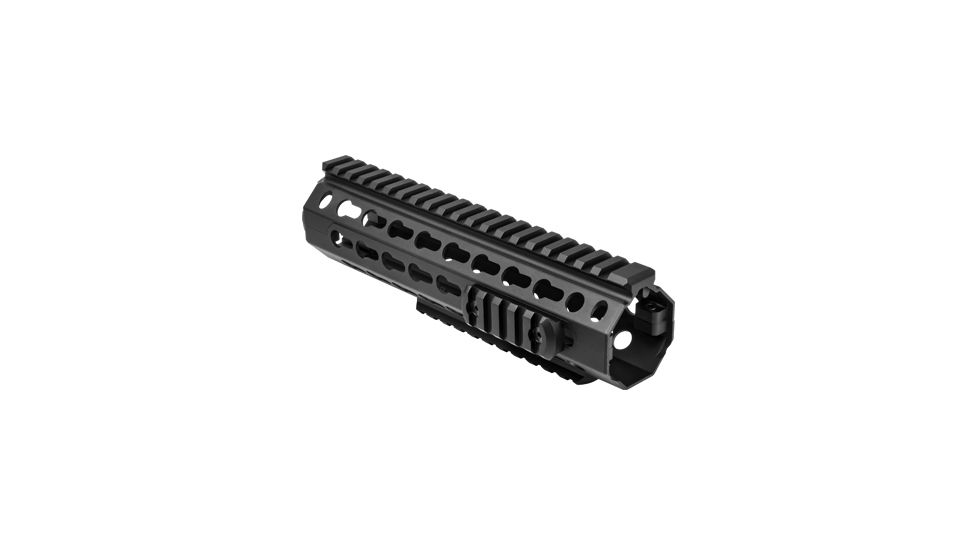 NcSTAR Keymod Rail System/Mid Length, Black, 8.5 in Length VMARKMM