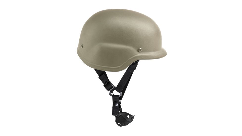 NcSTAR Level IIIA Ballistic Helmet w/Carry Case, Tan, Extra Large, BPHXLT