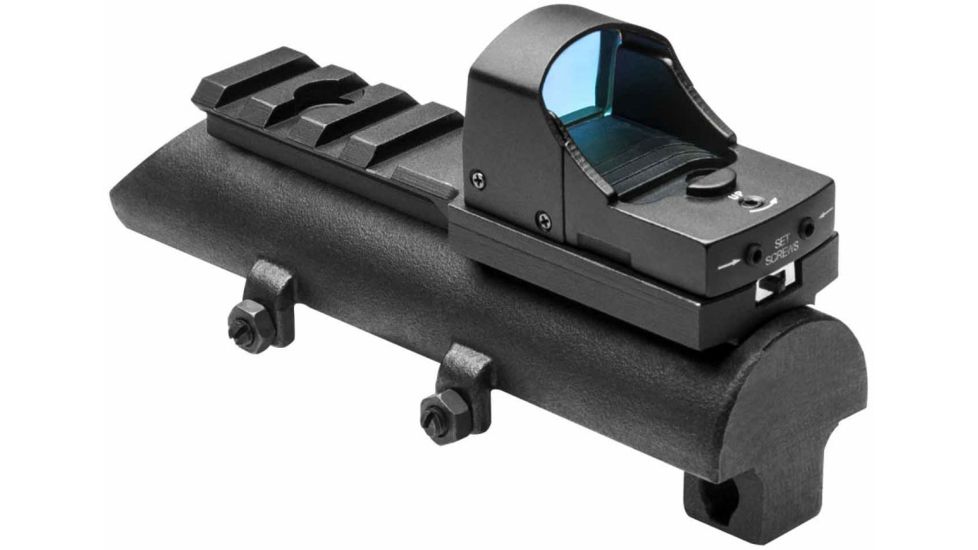 NcSTAR Micro Red Dot Sight W/ Specially Designed Sks Receiver Cover Mount DMSKSR-A