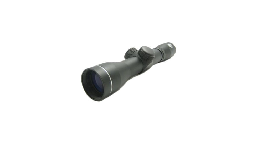 NcSTAR Illuminated Pistolero Rifle Scope - 2.5x30E Blk Pistol Scope / Blue / Ring SEPB2530B