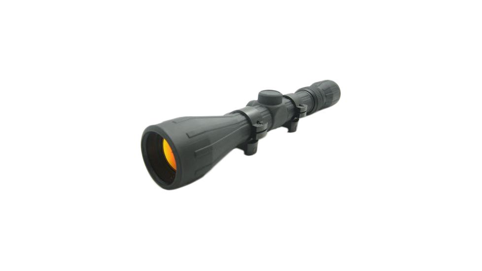 NcSTAR Regular Rifle Scope - 3-9x40 Rubber Scope / Ruby / Ring SFR3940R Rifle Scope