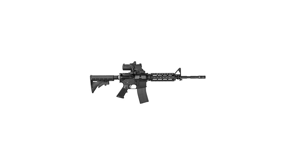 NCStar VECO434QRB Eco 4x34mm 29.2ft@100yds Black Illuminated Urban Tactical