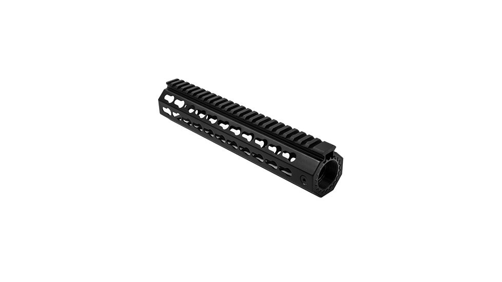 NcSTAR Vism Ar-15 Keymod Free Float Handguard, Black, 10 in Length VMARFFKMC