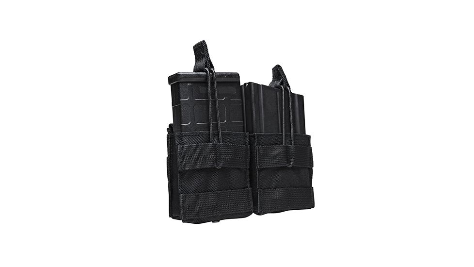 NcSTAR Vism AR10/M1A/FAL .308 Dual Magazine Pouch, Black CV3082MP2977B