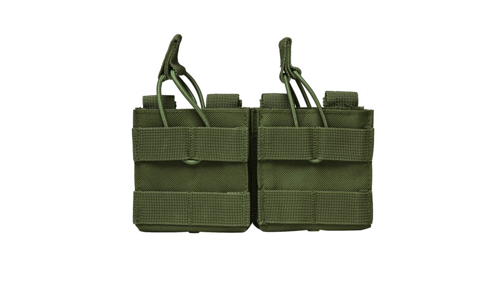 NcSTAR Vism AR10/M1A/FAL .308 Dual Magazine Pouch, Green, CV3082MP2977G