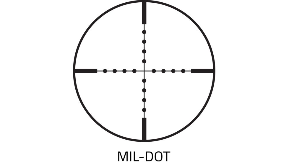 NcSTAR XRS Series 2-7x32 Compact Scope w/ Modular Upper Scope Rings, Black, Blue Ill. Mil-Dot/Waver SECXRSM2732G