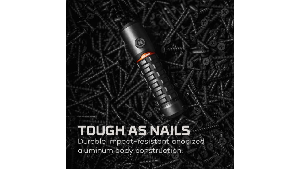 Nebo Torchy 2K Rechargeable EDC Pocket Light, 2000 Lumens, Black, NEB-FLT-1006