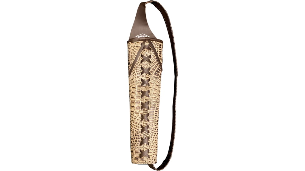 Neet Alligator Embossed Back Quiver 1003715, Tan, 8702