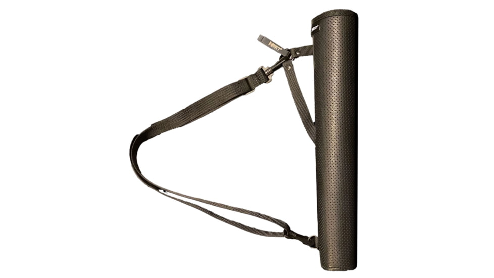 Neet N-610 Leather Tube Quiver, Black, 6101