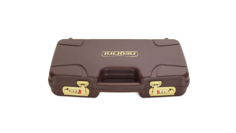 Negrini Hybri-Tech RMR Capable Locking Pistol Case, Brown/Brown, Full Size Pistol, 2039iR/6523