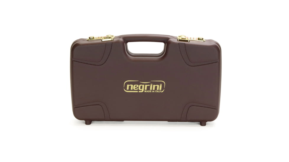 Negrini Hybri-Tech RMR Capable Locking Pistol Case, Brown/Brown, Full Size Pistol, 2039iR/6523