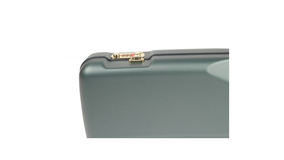 Negrini OU/SxS Luxury Travel Shotgun Hard Case, Green/Navy, 34x8.3x3.3 1602LR/4704