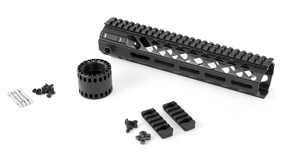 NEMO Arms 10.3 Small Frame Wide Grip Handguard, Black, NSP-SF-HGWG10
