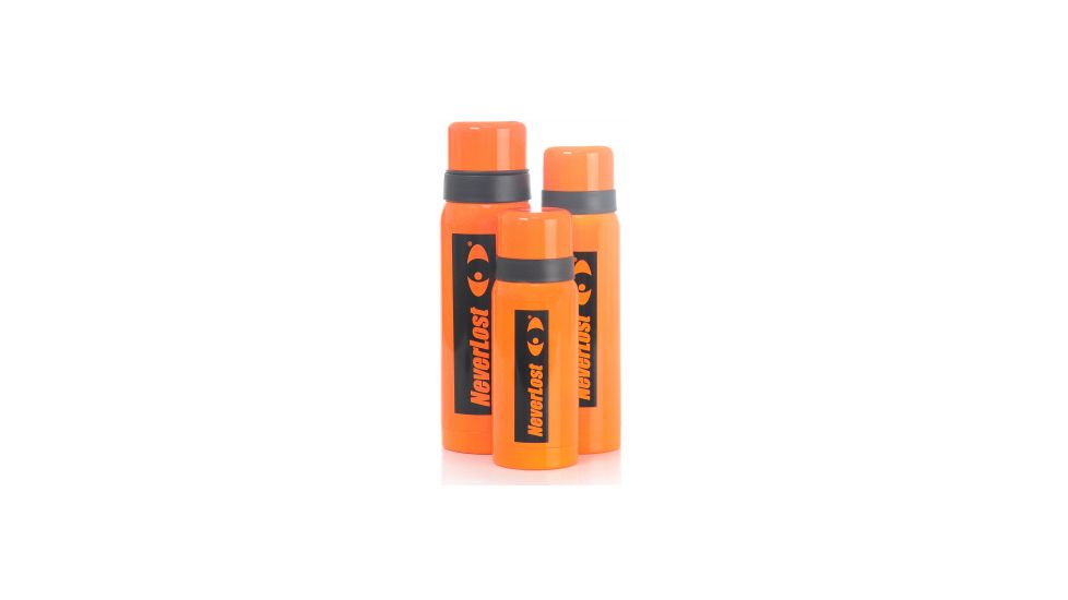 Neverlost Thermos .75L, Black/Orange 6138