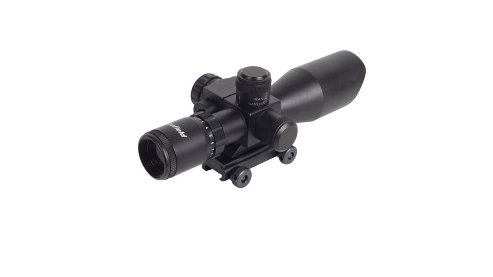 Factory Demo Fire Field 2.5-10x40 Waterproof Red/Green Mil-Dot Reticle Rifle Scope, Black - FF13011