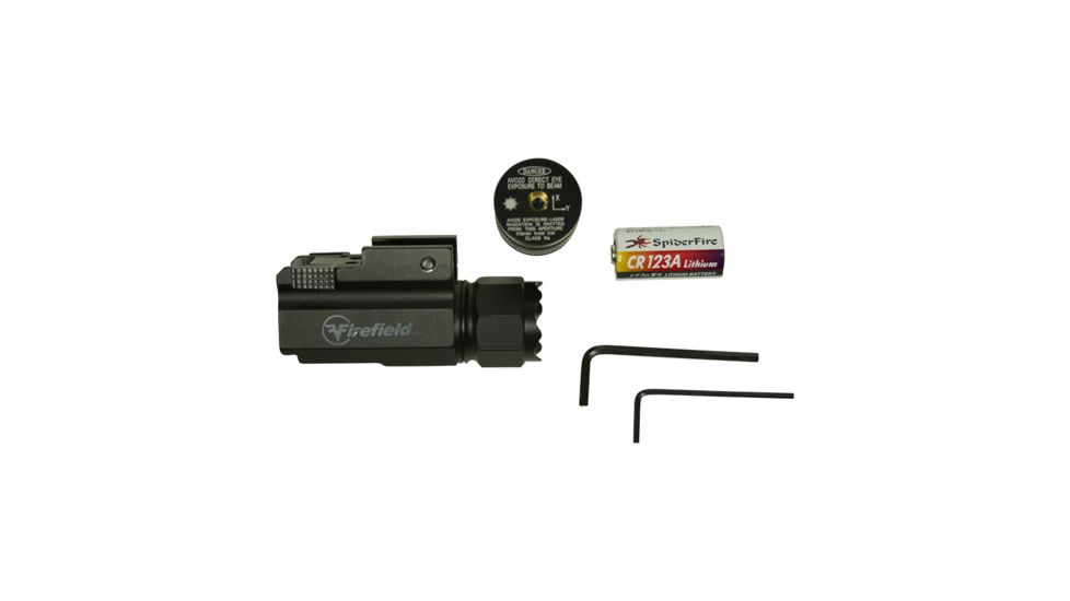 Firefield Interchangeable Tactical Flashlight and Green Laser Pistol Kit FF13042