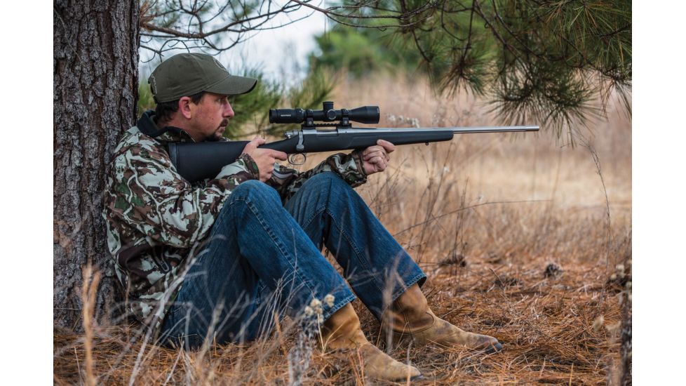 NightForce SHV 3-10x42mm .250MOA Rifle Scope, Illuminated Forceplex, Black, Full-Size, C611